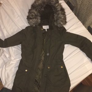 BCBG Army Green Jacket